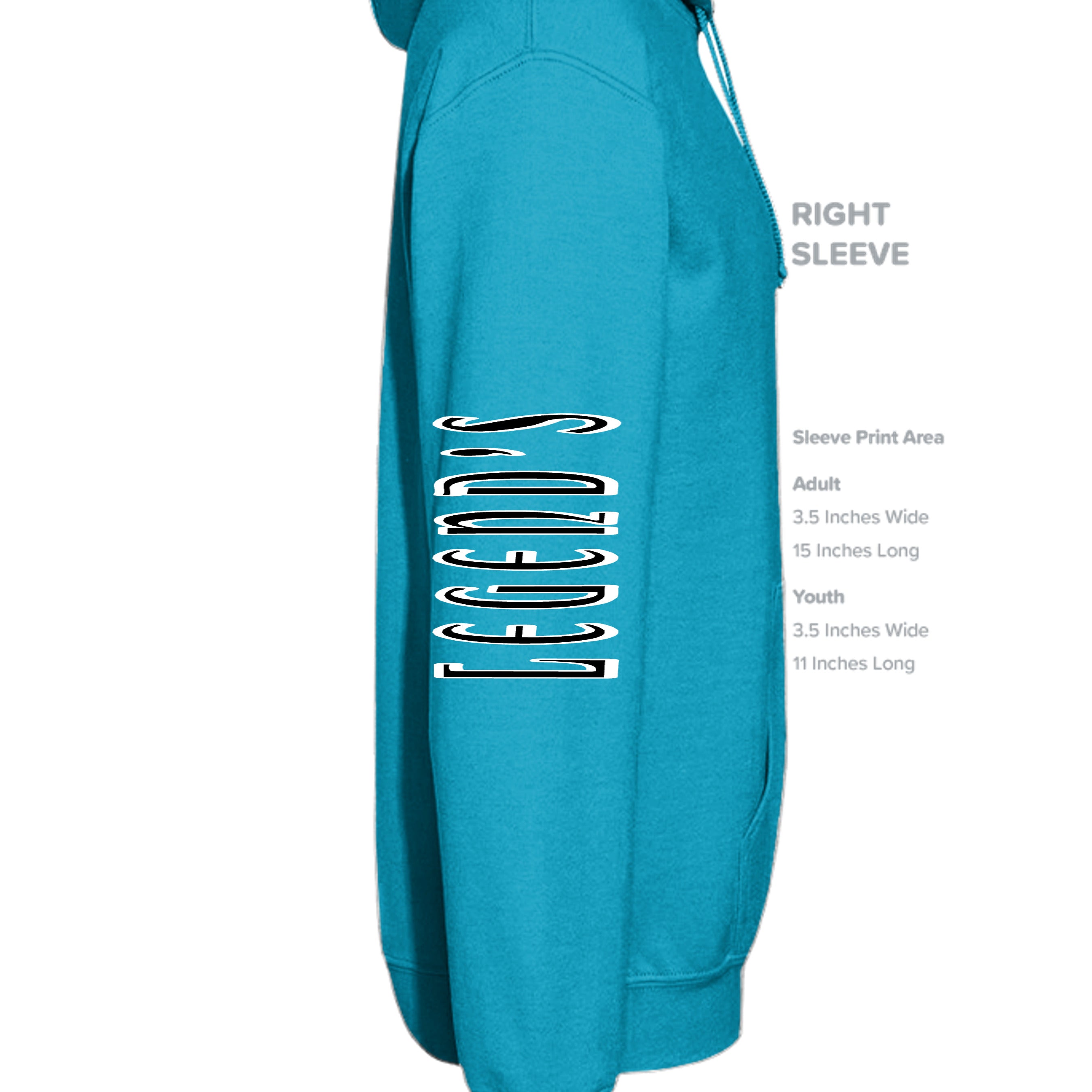 Teal - F170 - SLEEVE_RIGHT